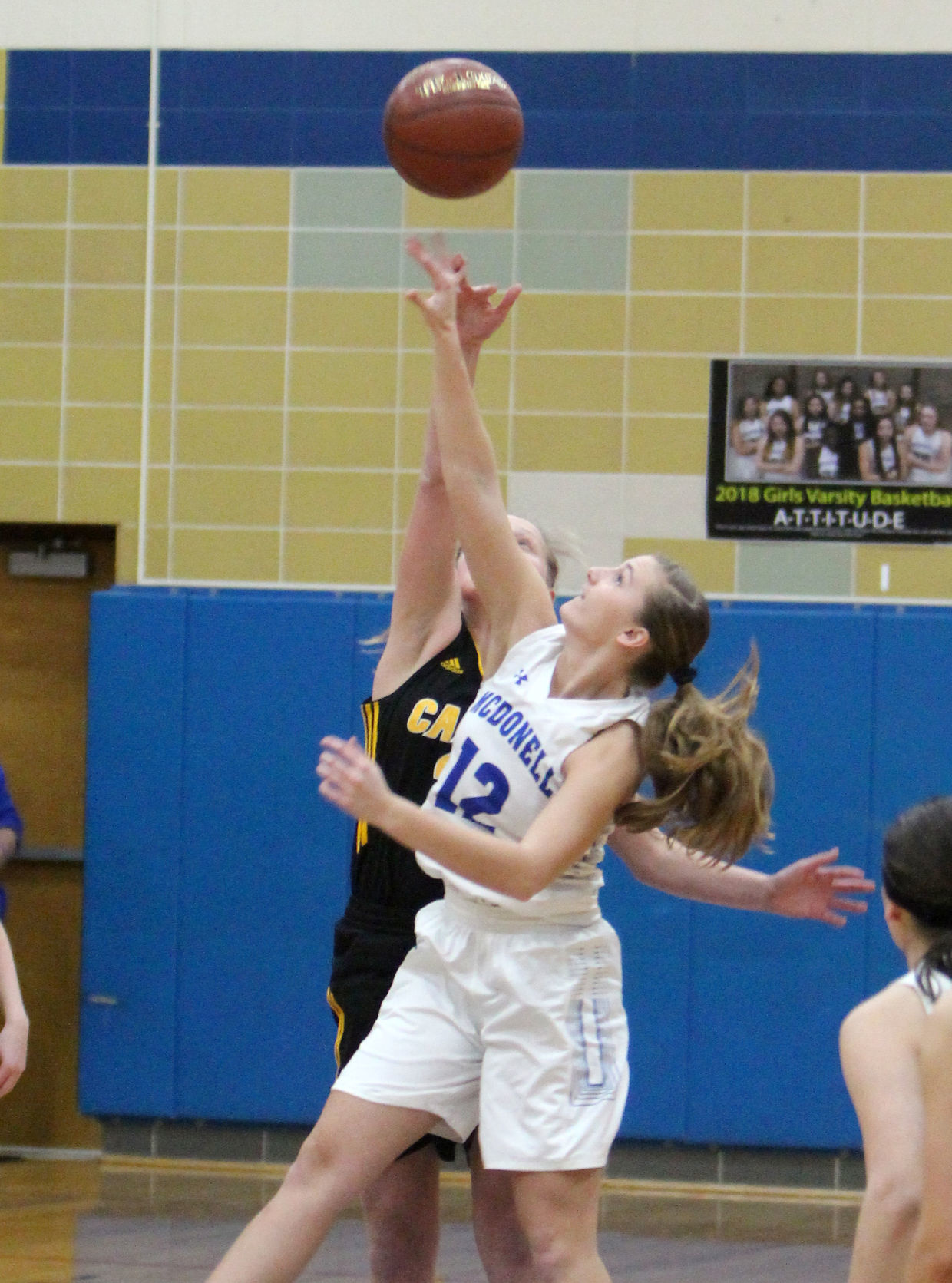 Cadott at McDonell girls basketball 1-3-19